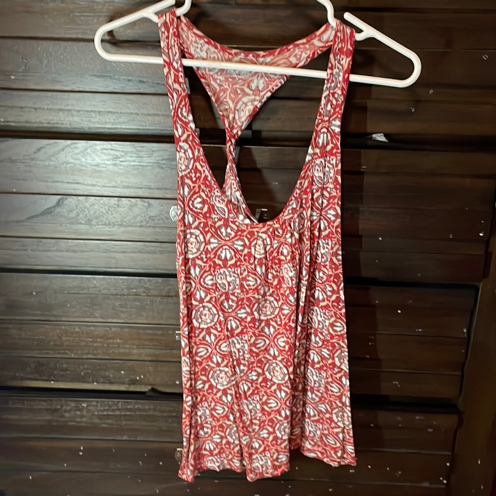 Converse One Star Racer twist back tank top, medium